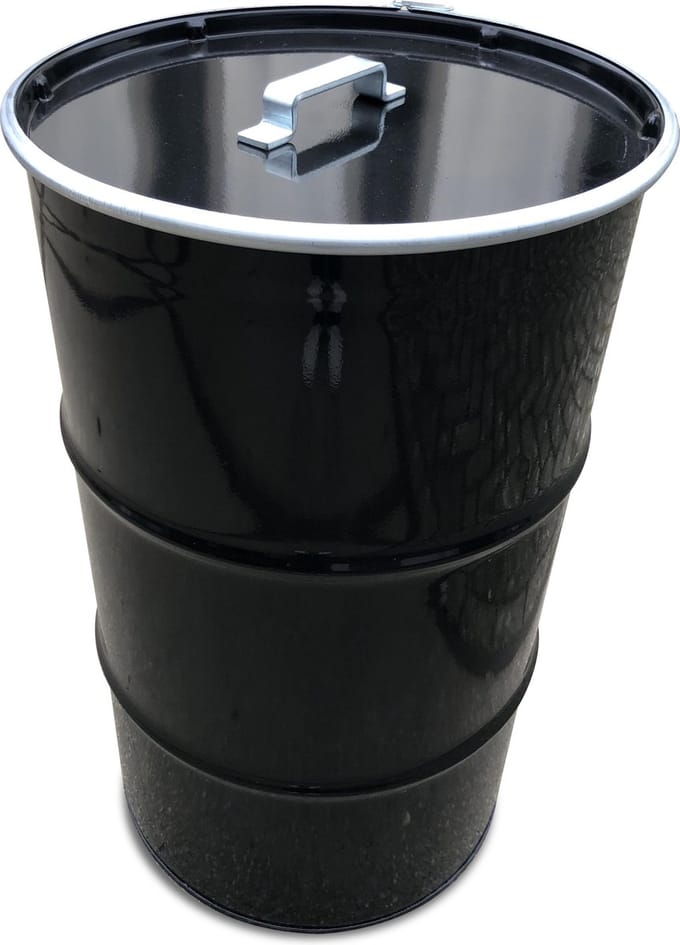 Prullenbak BinBin Black 120 L