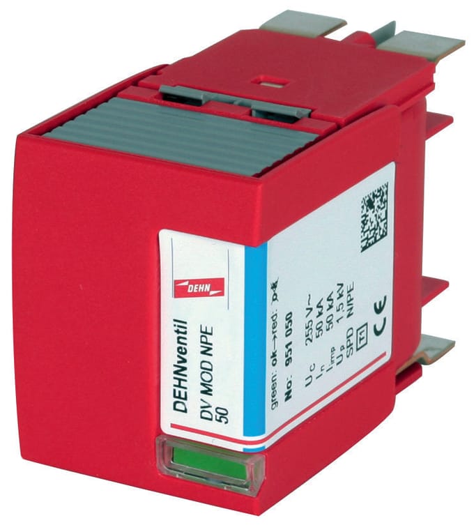 DEHN Ventil N-PE 50 vonkbrugbeveiligingsmodule - 951050