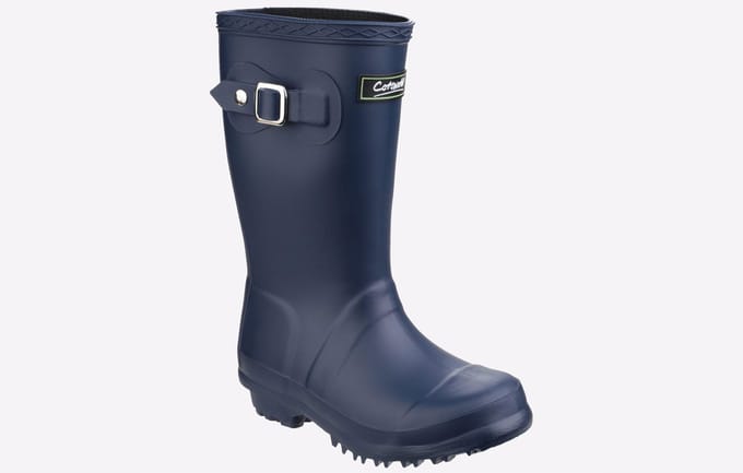 Cotswold Buckingham Pvc Marineblauwe Regenlaarzen