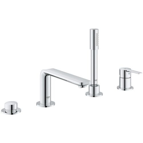 GROHE Linaere New Badkraan - Opbouwdeel - Viergats badrandcombinatie - Chroom
