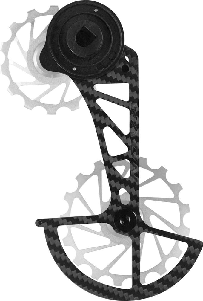Novaride - AXS XPLR Carbon ceramic derailleur SRAM RED/FORCE Grijs