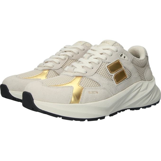 Blackstone FLINT MARVEL - DL275 Artic Wolf Gold - Runner Sneaker - Dames - Beige - Maat: 38