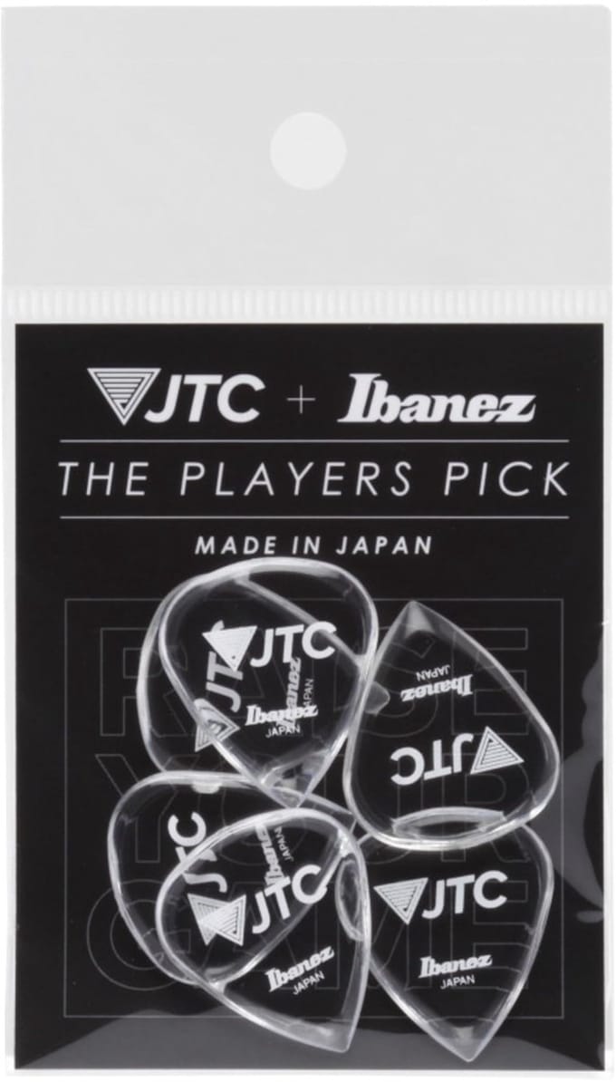 Ibanez PJTC1 Jam Track Central Short Teardrop Guitar Pick 2.5mm (6-Pack) - Plectrum set