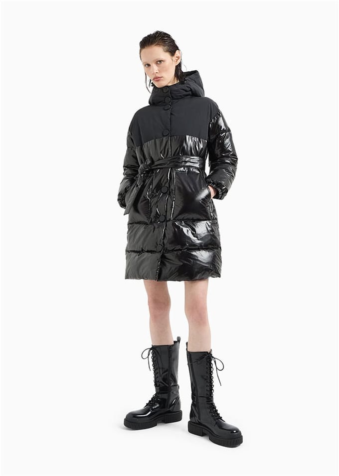 Armani Exchange 6dyk05_yn1uz Jas Zwart S Vrouw