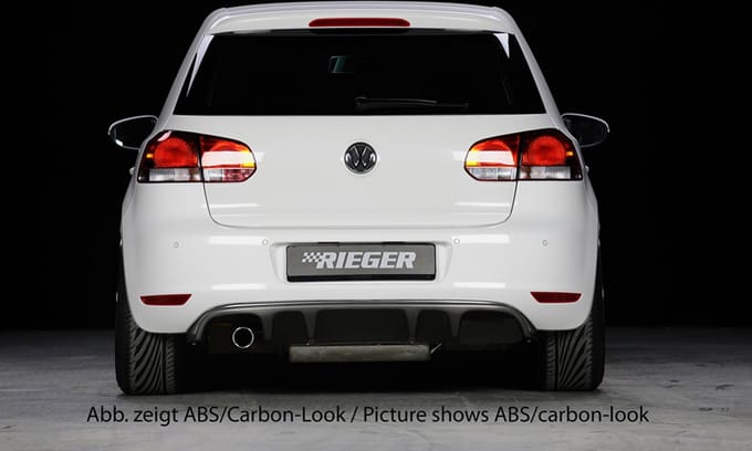 RIEGER - PERFORMANCE DIFFUSER 1 EXHAUST TIP - VOLKSWAGEN GOLF 6 - PRIMER