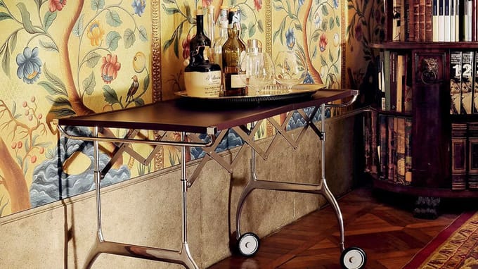 Kartell - Battista trolley - crème - beige