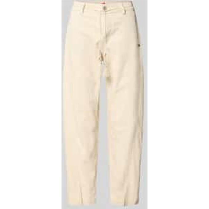 barrel fit jeans met bindriem
