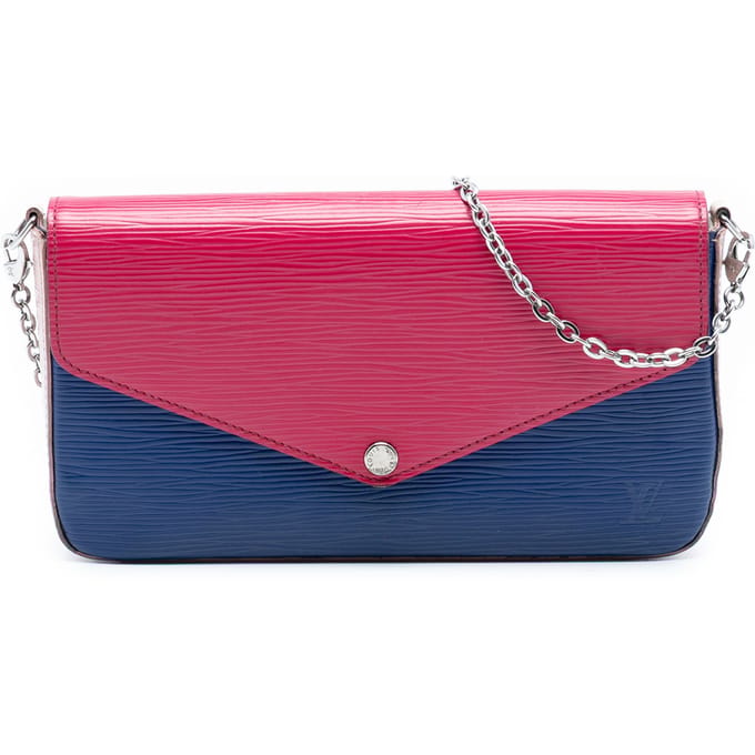 Tweedehands Epi Tricolor Pochette Felicie