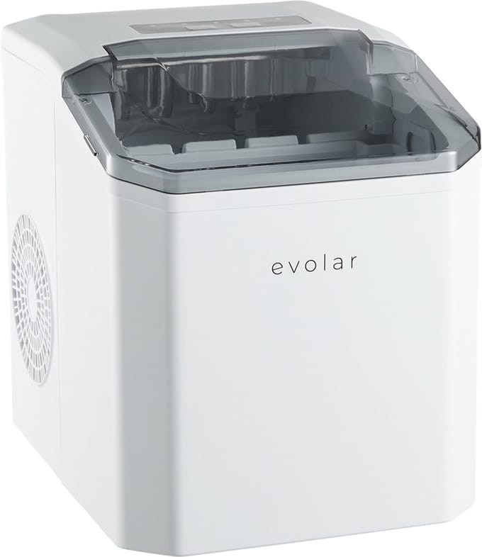 Evolar Bullet IJsblokjesmachine - Holle Bullet IJsblokjes - Wit
