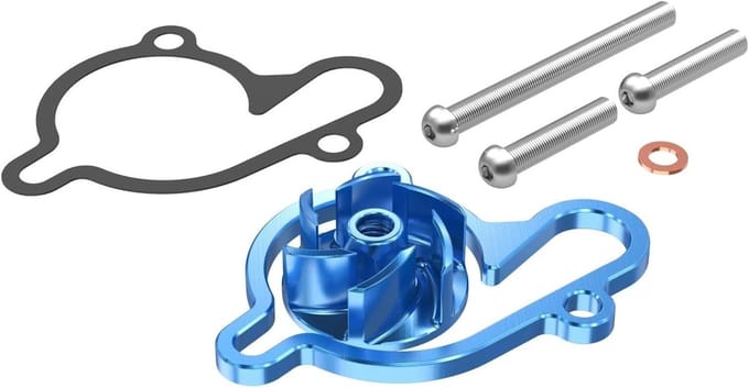 Motorfiets Waterpomp - Koeler Kit - Motor Koeling - Grotere Impeller - Oversized - Aluminium