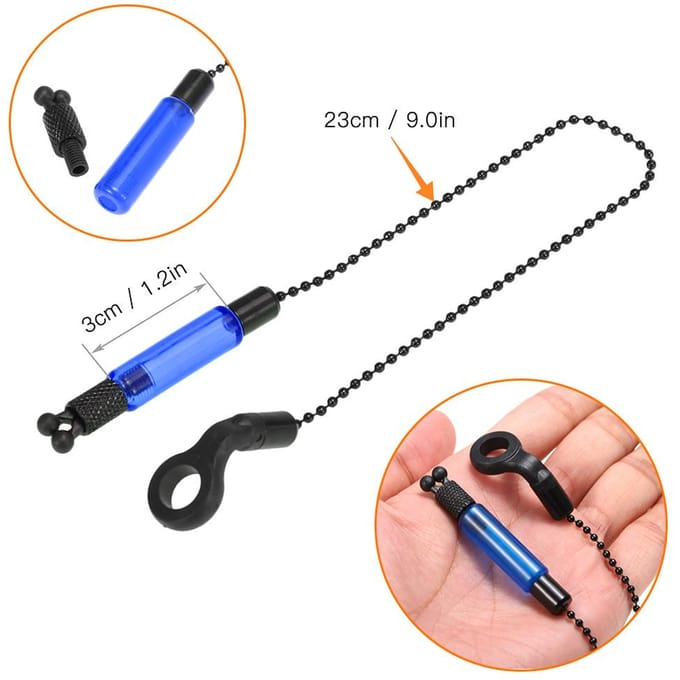 Support de Canne à Pêche Carpe Rétractable Réglable Support de Pod de Canne à Pêche avec 3 Détecteurs de Touche de Pêche 3 Pièces Pêche noir