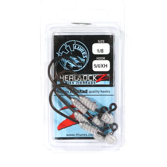 Tackle Tactics TT Headlockz HD jigkop 1/8 oz 5/0 XH 4/pak (3047)