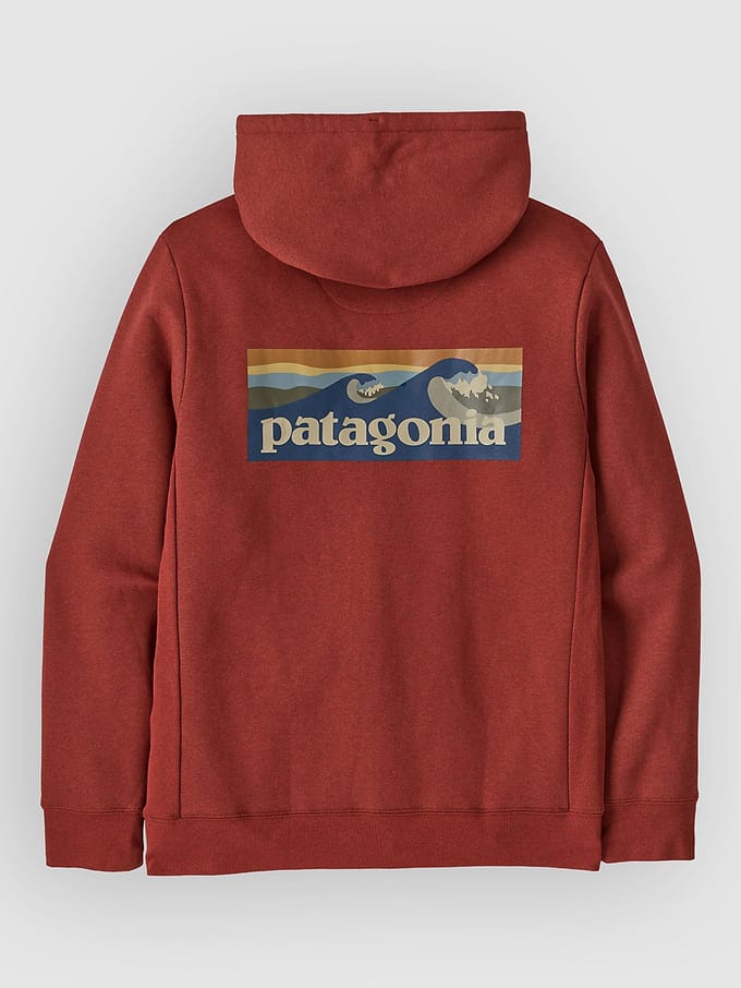 Patagonia Boardshort Logo Uprisal Hoodie rood