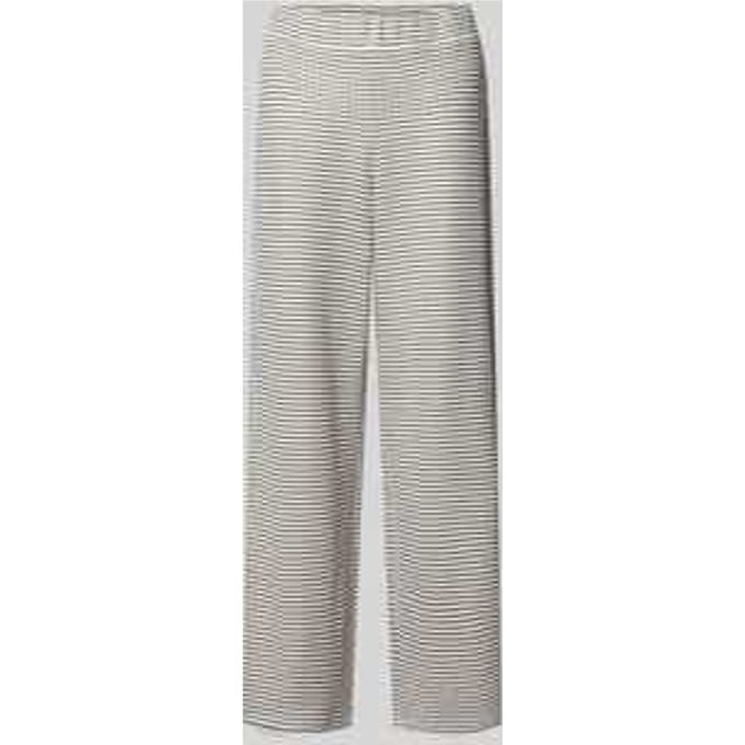 regular fit wijdte broek van katoenmix