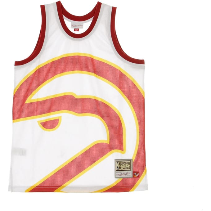 Basketbaltanktop voor heren Nba Big Face Jersey Atlhaw