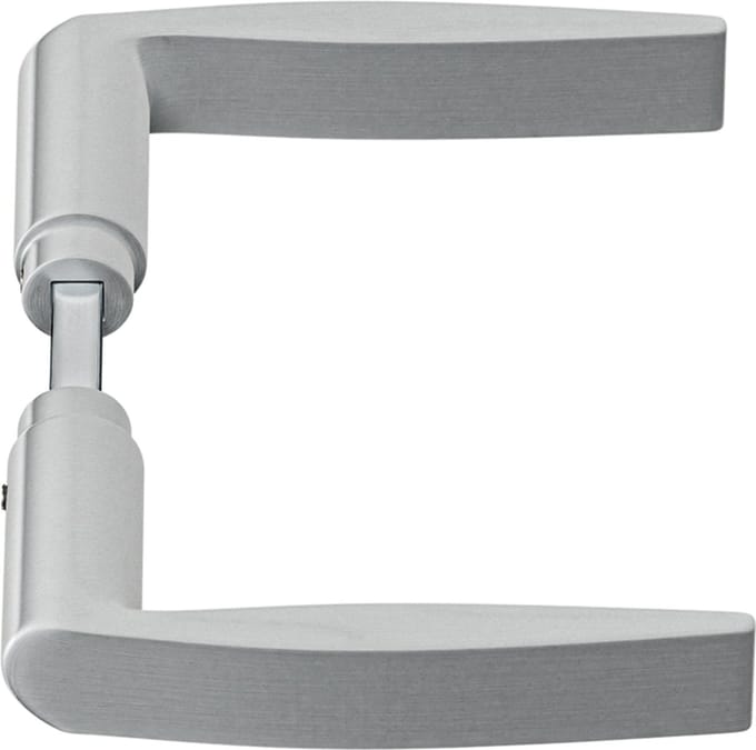 AXA 38 - 54 mm 6150 Deurkruk curve-model deurdikte F1 - 6150-71-11/E