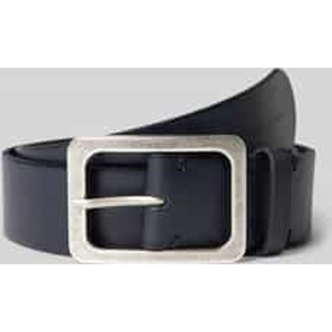 Marc O'Polo Leren Riem Erica Belt W100 Night Blue Blauw