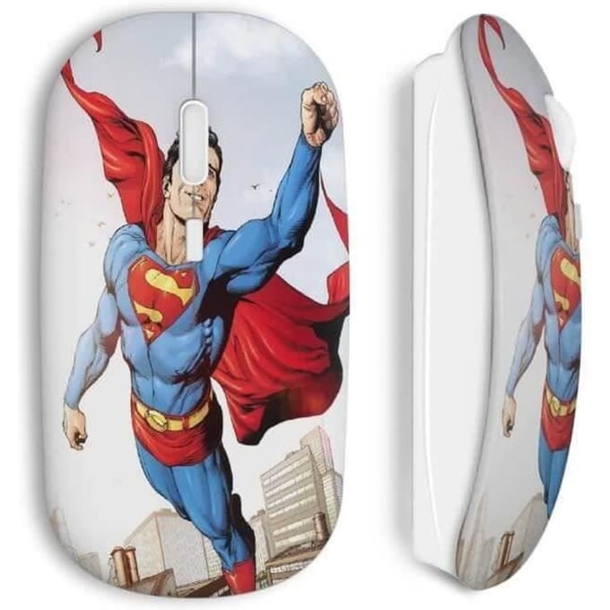 Draadloze muis Superman cartoon