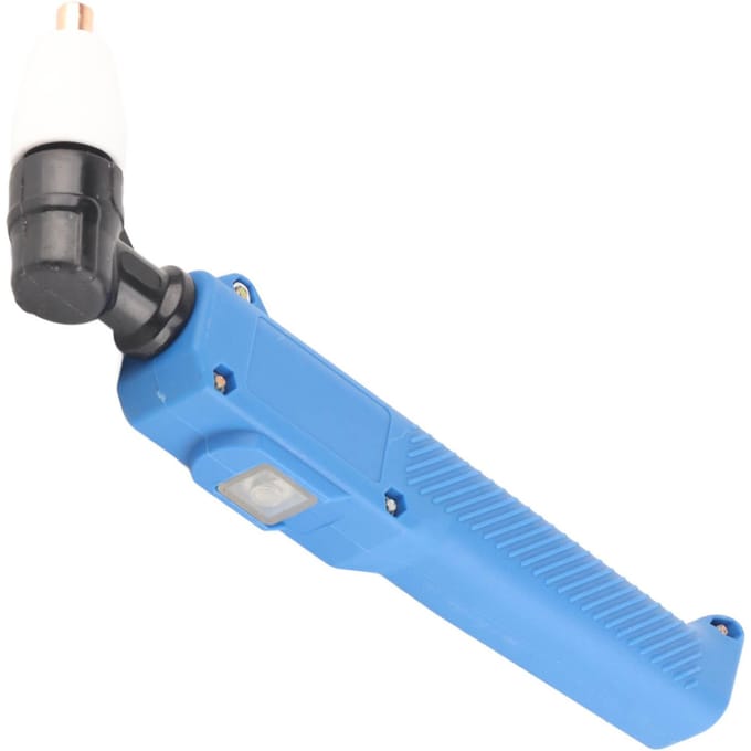 PT31 Plasma Snijkop Gebogen Handvat Handheld Plasma Snijbranderkop met Geleiderol