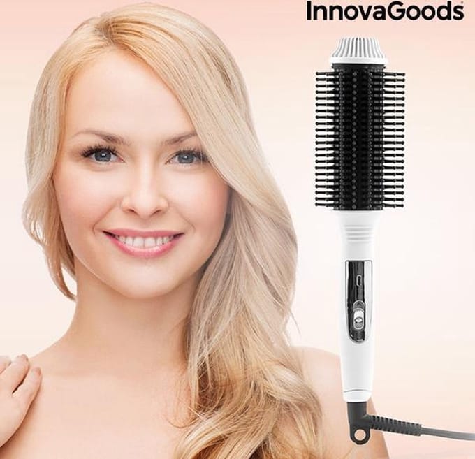 InnovaGoods Elektrische Verwarmde Stijlborstel - Föhnborstel