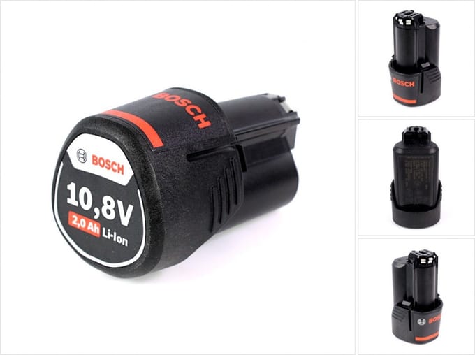 Bosch GBA 10,8 V 2,0 Ah / 2000 mAh Li-ion staafbatterij ( 2607336879 )