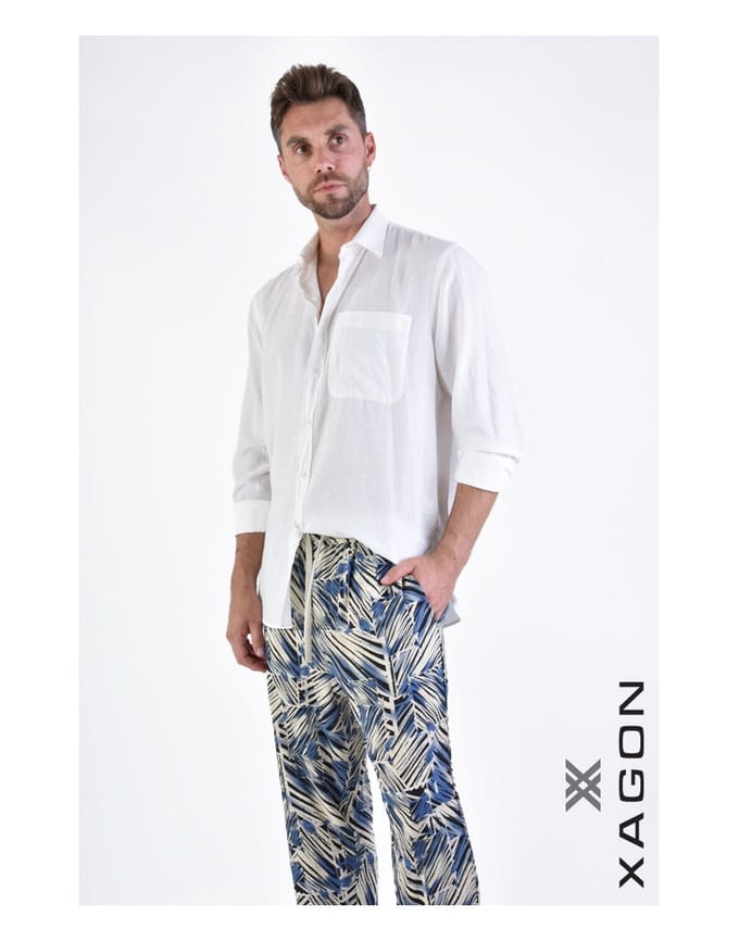 Xagon overhemd Manica Mannen Wit