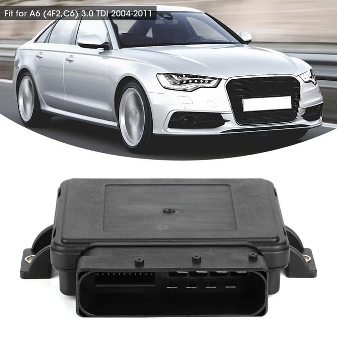 Elektronische Parkeerrem Bedieningsmodule 4F0910801D Geschikt voor A6 (4F2,C6) 3.0 TDI gray