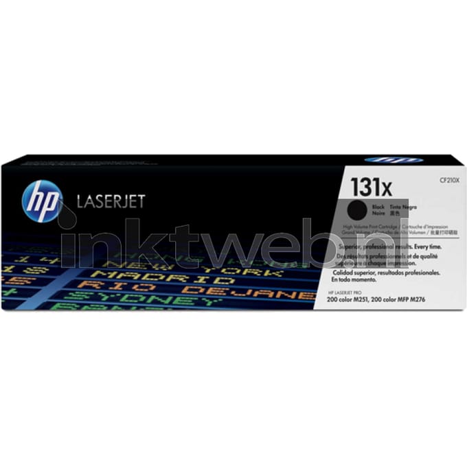 Tonercartridge hp cf210x 131x zwart