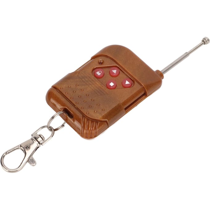 4 Knoppen Afstandsbedieningssleutel Garagedeuropener Klonen Draadloze Afstandsbedieningssleutel 433.92mhz voor Autobike brown