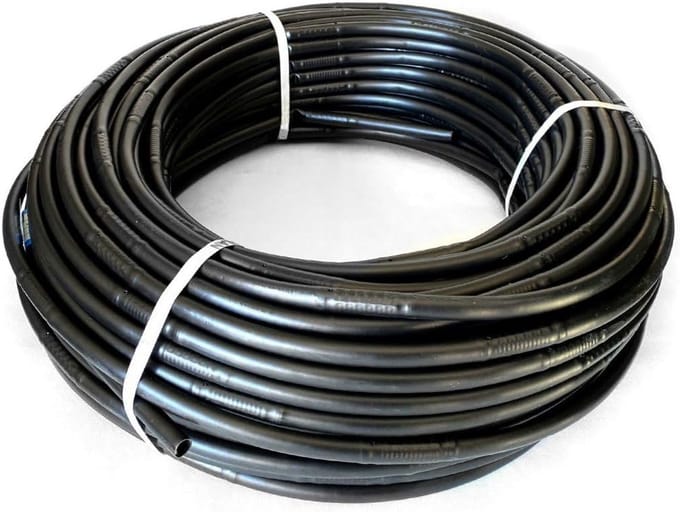 Druppelbuis 16 mm met Druppelaars om de 33 cm | 100 Meter Zwart Irrigatieslang