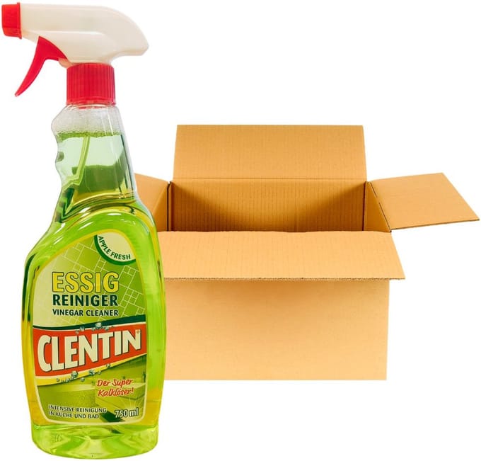 Clentin Schoonmaakazijn Appelfris Doos 12 x 750 ml
