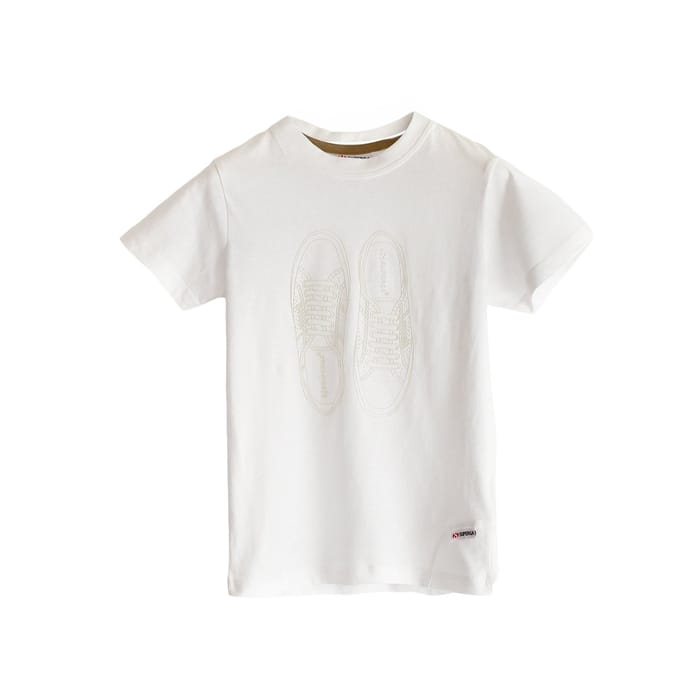 Superga Kinder/Kinder Schoenen T-Shirt (Wit)