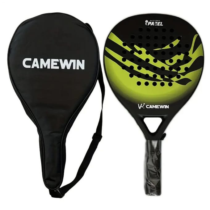 Nivard Padel Racket - Padelrackets - Padelracket - Geel