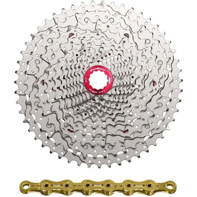 Cassette met ketting Sunrace Mz800 11-51 Shimano