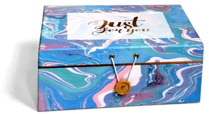 Luxe Cadeaudoos - 25*20*10cm - Blauw - Geschenkdoos – Stevig & Herbruikbaar