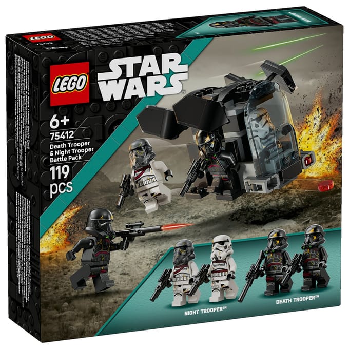 LEGO® Star Wars™ Death Trooper & Night Trooper Battle Pack Building Toy 75412