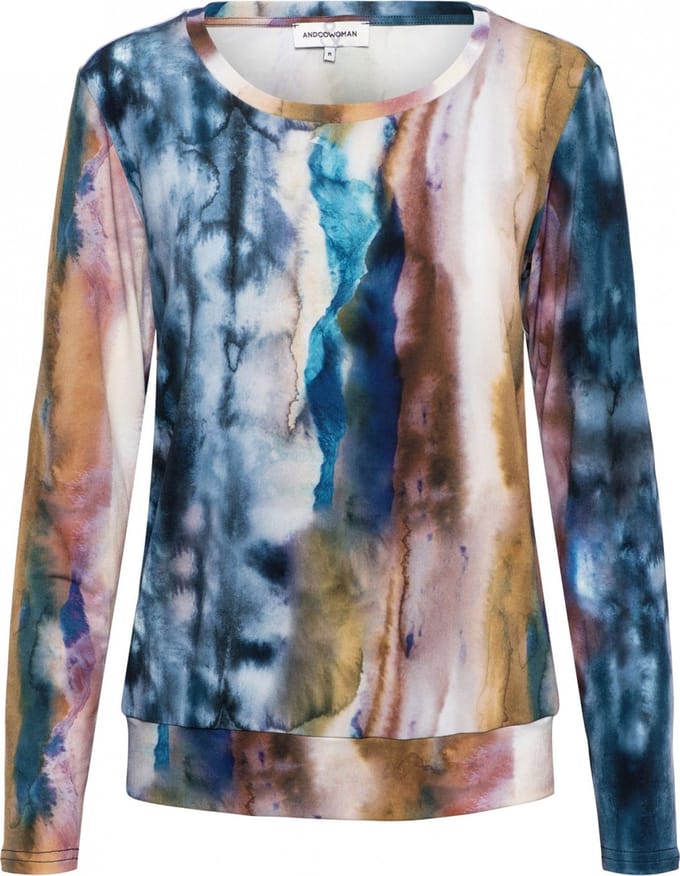 LINN MARBLE BD-Denim multi - S