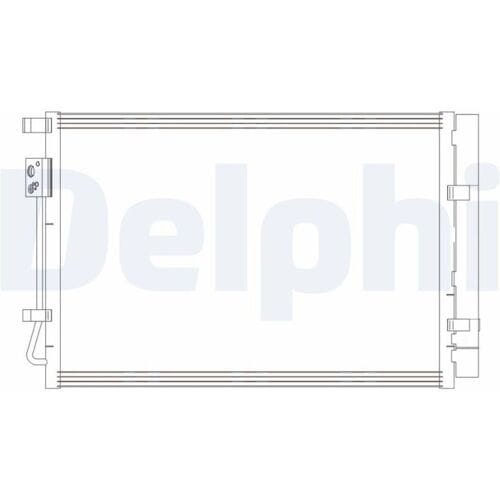 Condensator, airconditioning DELPHI CF20414