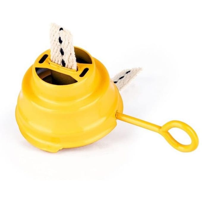 Feuerhand Burner with Wick for 276, Brander met Lont, Geel