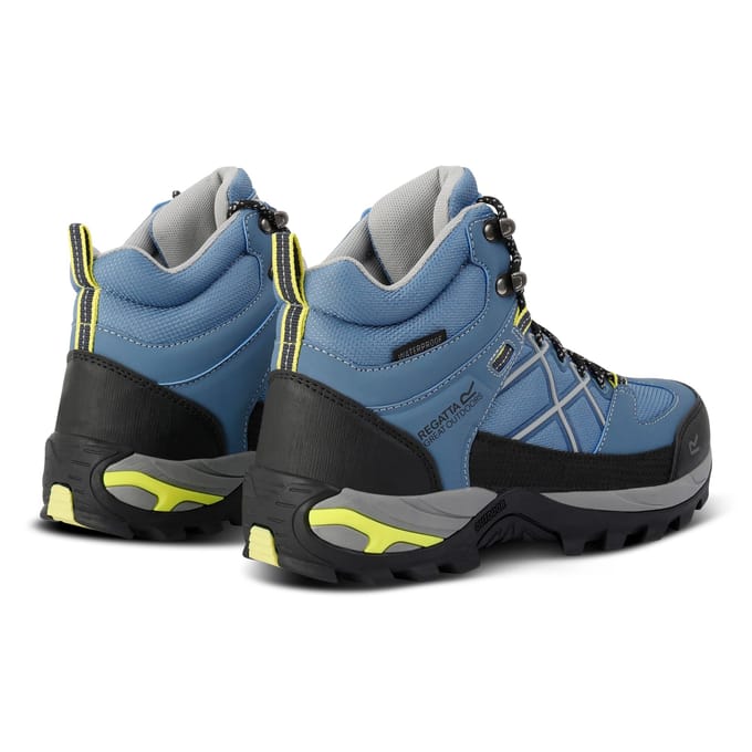 Regatta Dames/Dames Samaris III Wandelschoenen (Koronetblauw/Lime Punch)