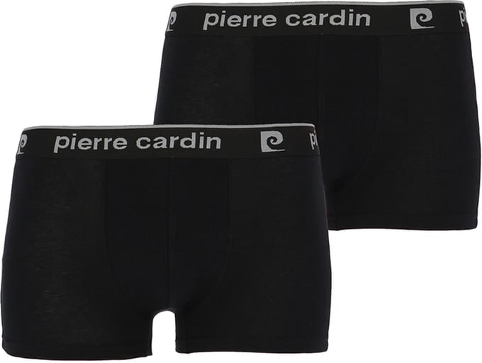 Pierre Cardin - Boxershort heren - Zwart - maat M - 2 stuks