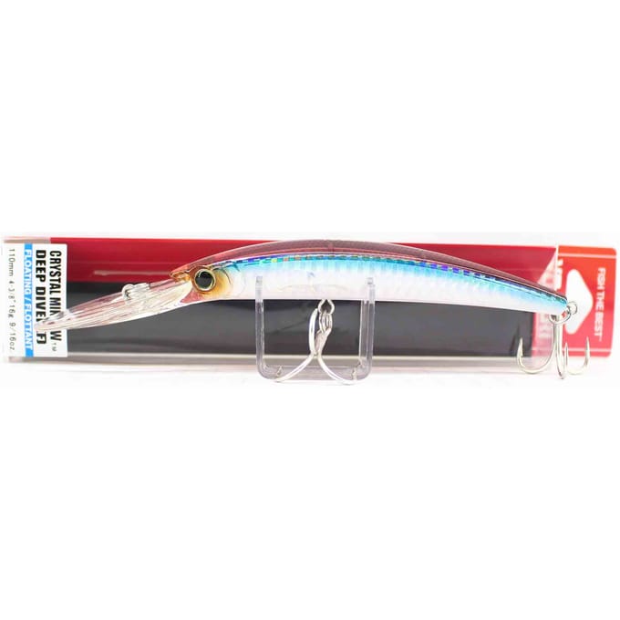 Yo Zuri Crystal Minnow DD 110 mm drijvend kunstaas R1135-HSM (2417)