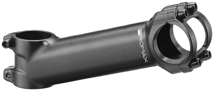 Promax Shorty 31.8 Mm Fiets Stuurpen Zilver 100 mm / 17º