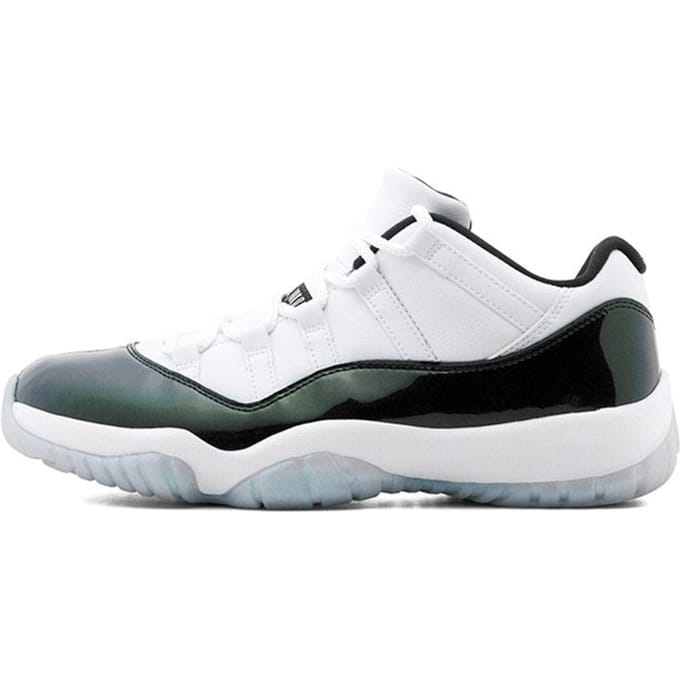 Air Jordan 11 Retro 'Emerald' Gs 528896-145 40 white