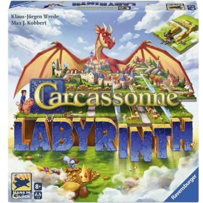 Ravensburger Carcassonne Labyrinth Bordspellen