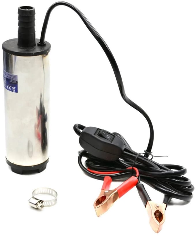 GEKO Onderwaterpomp - Diesel, Water & Olie - 12V - Compact & Krachtig