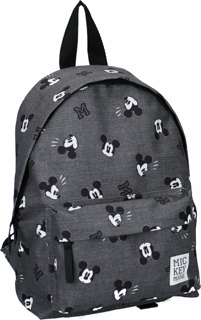 Disney Rugzak Mickey Mouse 31 X 22 Cm Polyester Grijs