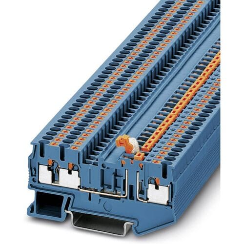 Phoenix Contact 3211663 Scheidingsklem 5.2 mm Snelaansluiting Blauw 50 stuk(s)