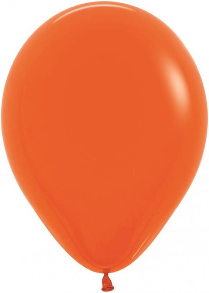 12" fashion orange - 12 stuks