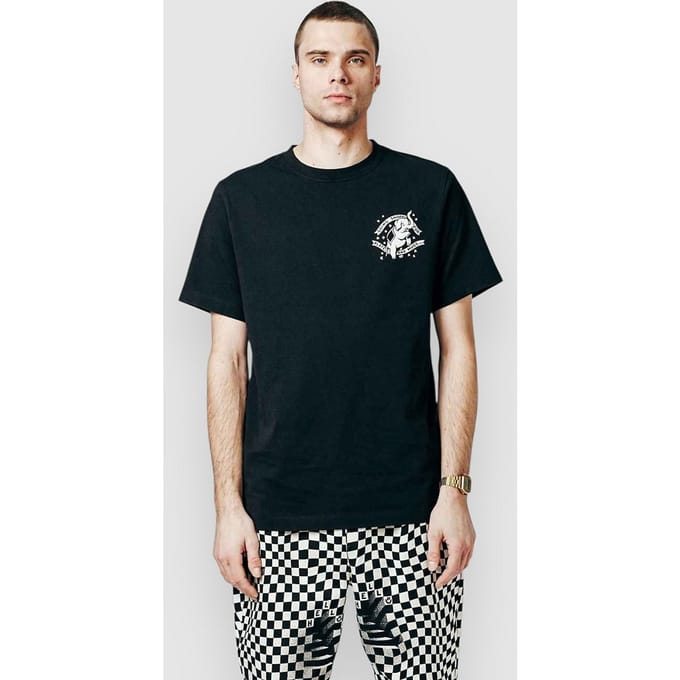 The Dudes Elephant Classic Standard T-Shirt zwart